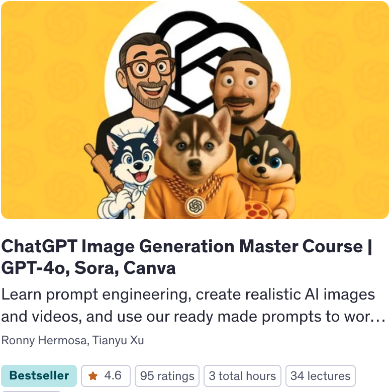 ChatGPT Image Generation Master Course
